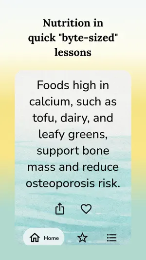 Healthy Bytes Nutrition screenshot 1