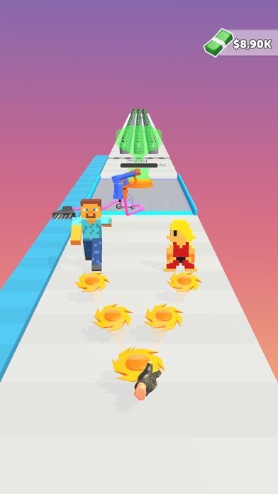 Voxel Crusher Run Screenshot
