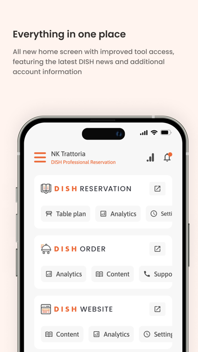 DISH Screenshot