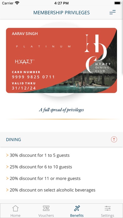 Hyatt Dining Clubのおすすめ画像4