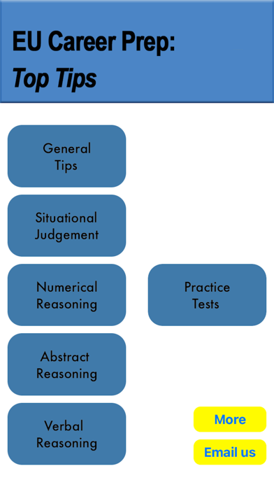 EU Careers: Top Tips Screenshot