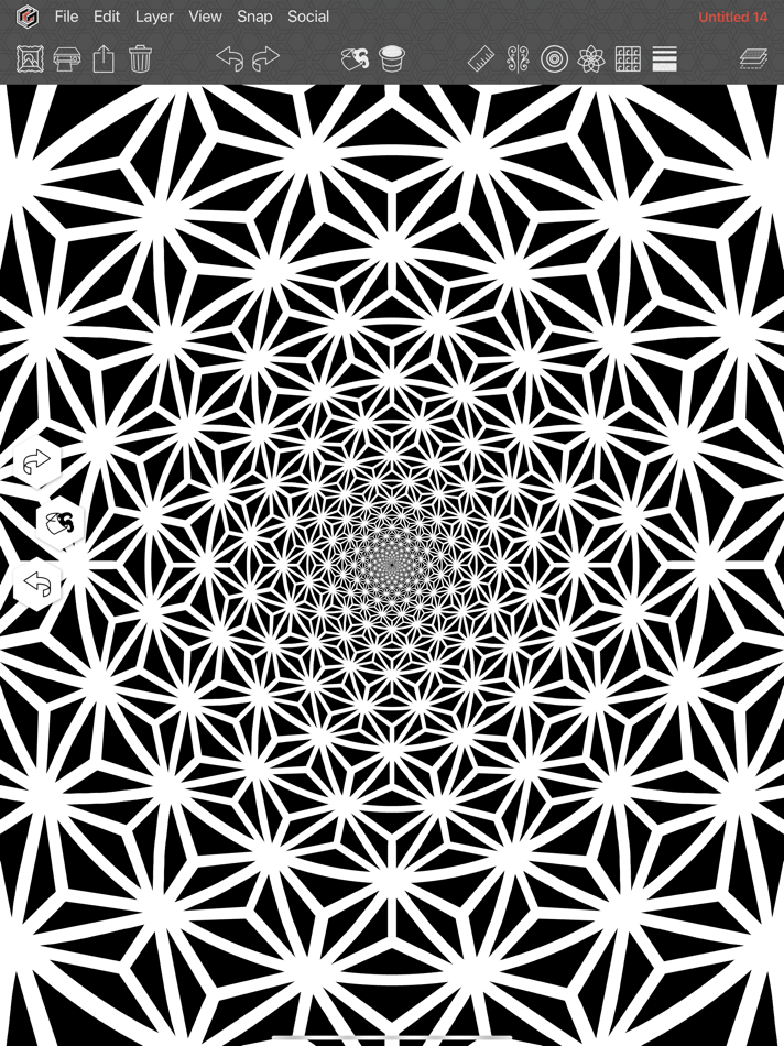 #5. Geometrica (iOS) Podle: TattooLoyal Inc.