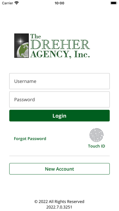 Dreher Insurance Screenshot
