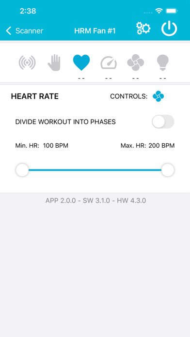 HRM Fan&Led Screenshot