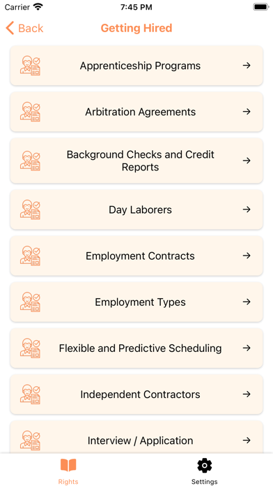 Workers App Screenshot