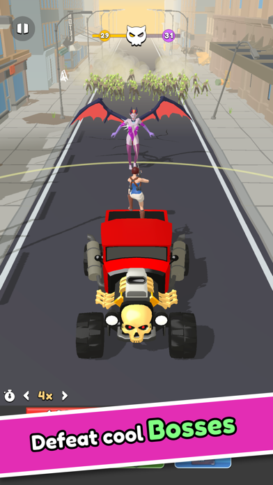 Zombie Road: Rage Truck Idle Screenshot