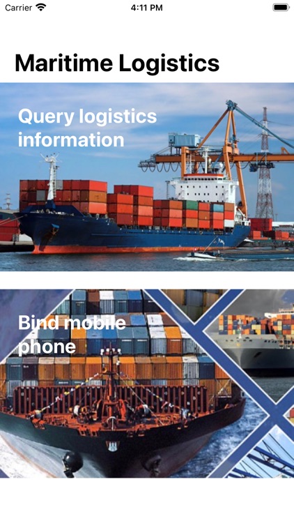 Maritime Logistics Tool
