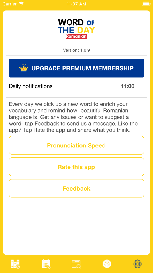 #5. Romanian Word of the Day (iOS) Bởi: Tran Hoa