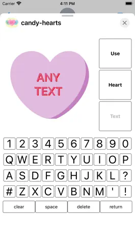 Game screenshot Candy Hearts - Stickers mod apk