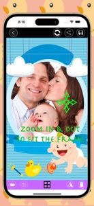 Cute Awesome Baby Photo Frames screenshot #3 for iPhone