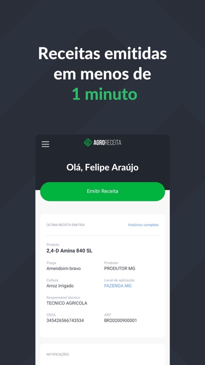 AgroReceita Receita Agronômica