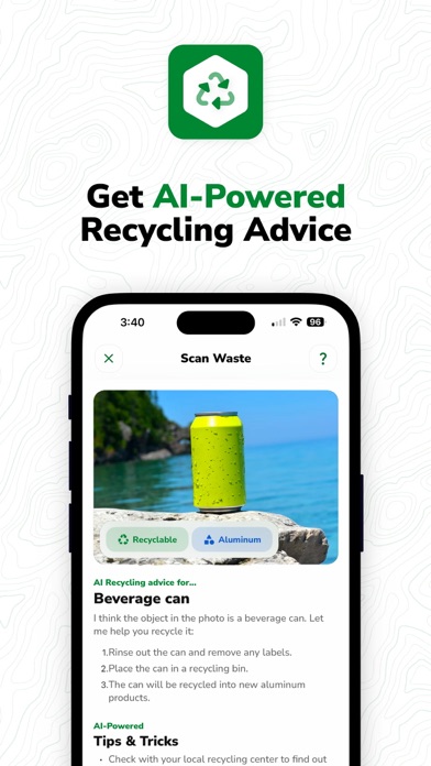 KnowWaste: Recycling with AI Screenshot