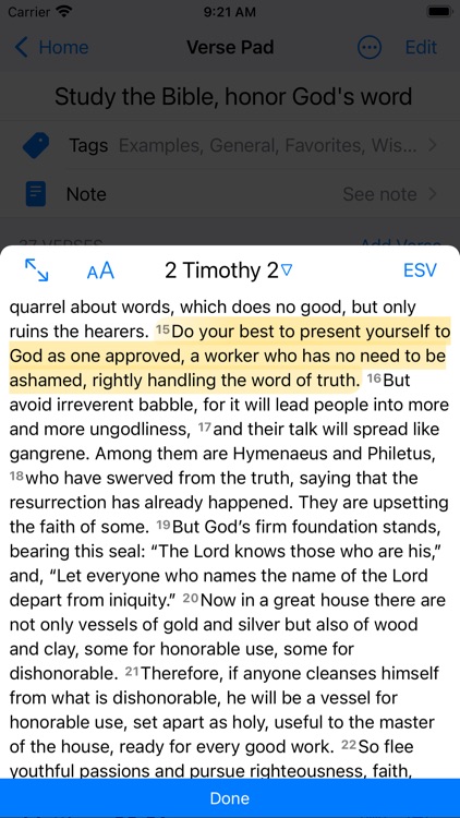 VerseCloud - Bible Study Tool screenshot-4