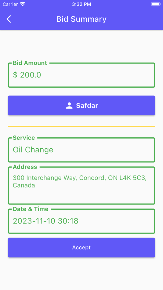 #3. AutoComforts Client (iOS) 由: Adil Ali
