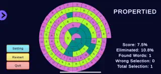WordSpiral - Screenshot 3