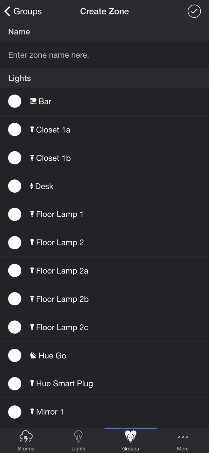 Thunderstorm for Hue