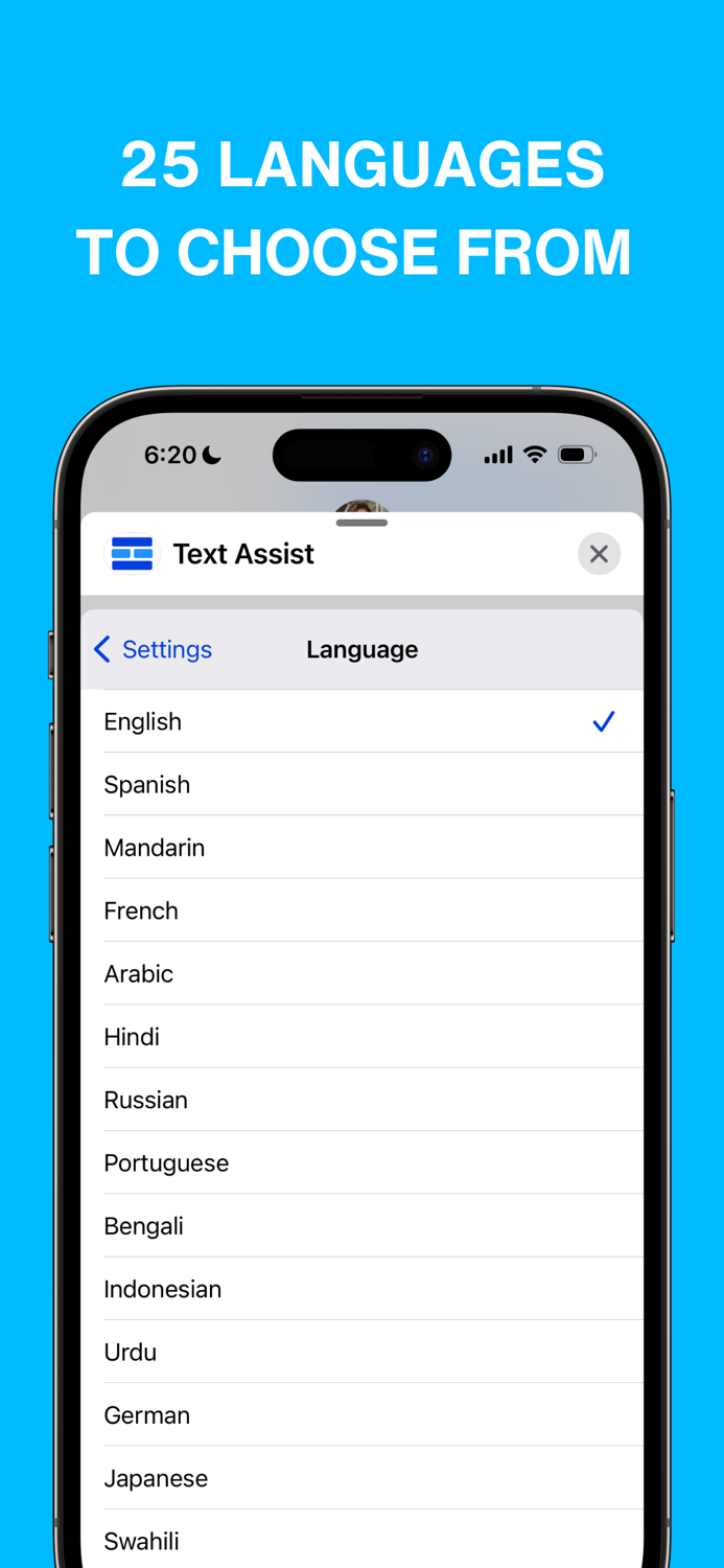 Text Assist AI Enhanced Texts