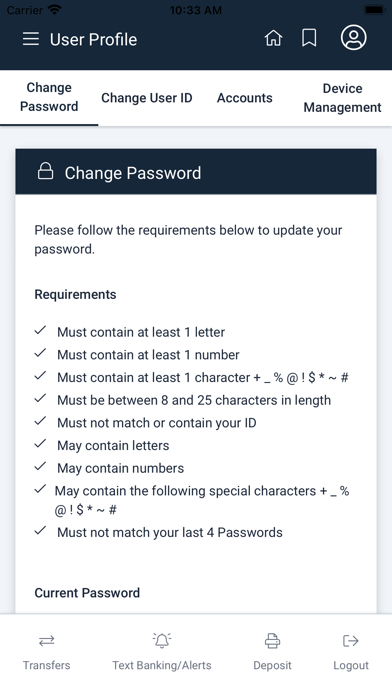 Stride-Mobile Banking Screenshot