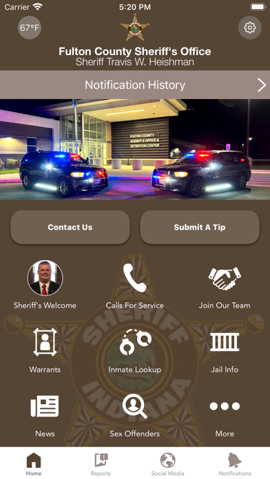 County of Fulton (Indiana) Screenshot