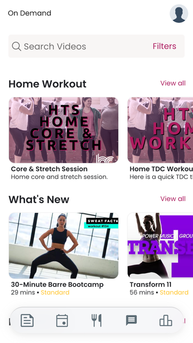 Screenshot #1 pour BCA Fitness