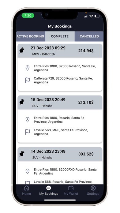 RentDrive Car Rental Screenshot
