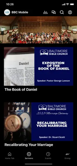 Game screenshot Baltimore Bible Church apk