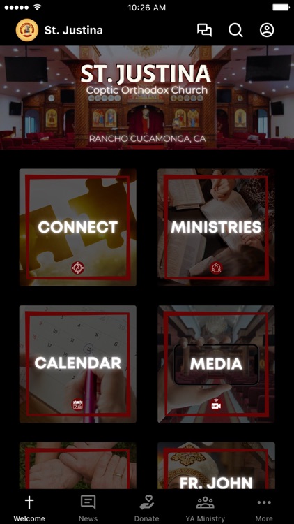 St. Justina's Church App