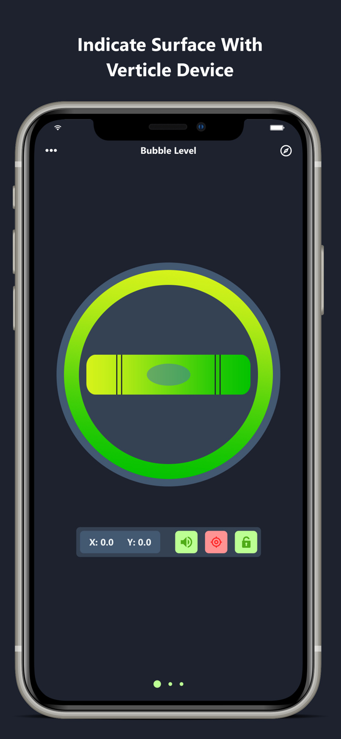 Surface Level Bubble Level