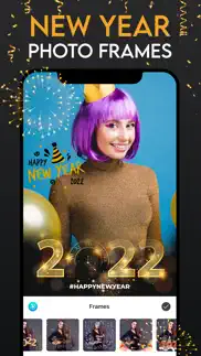 new year photo frames! iphone screenshot 3