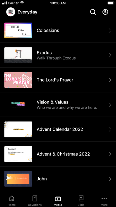 Everyday Church UK Screenshot