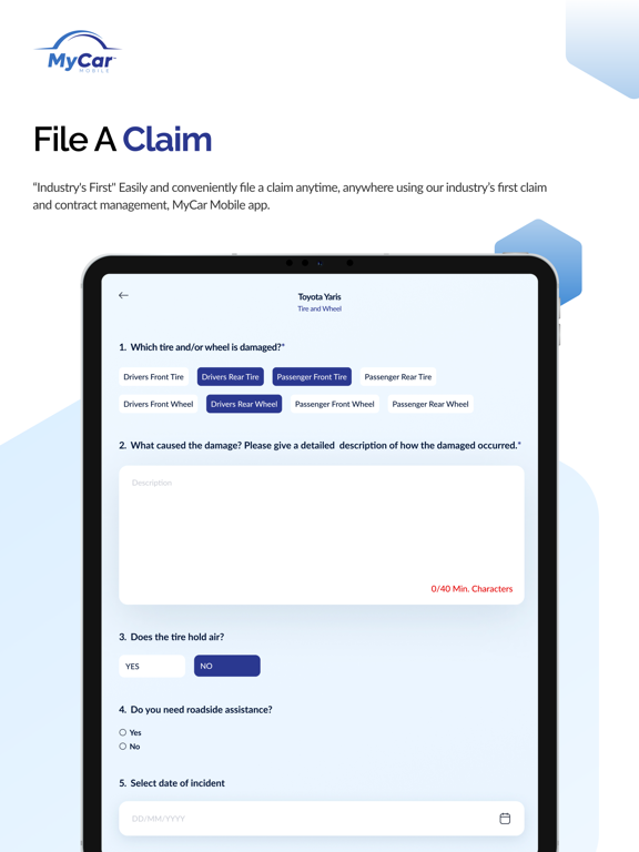 MyCar Mobile iPad screenshot 4 - Business app