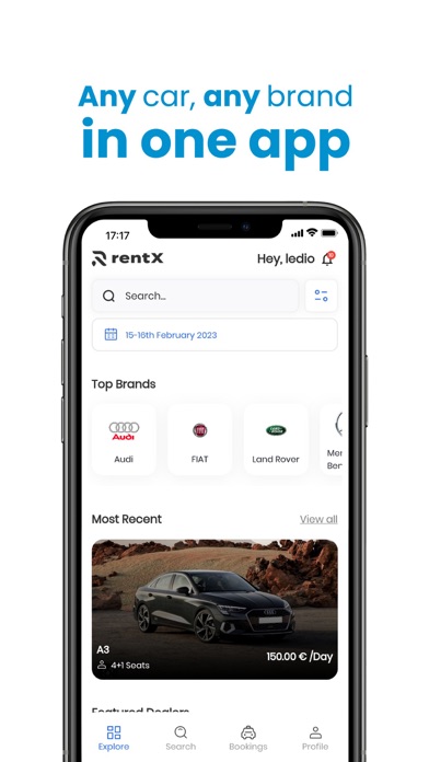 RentX - Car Rentals Screenshot