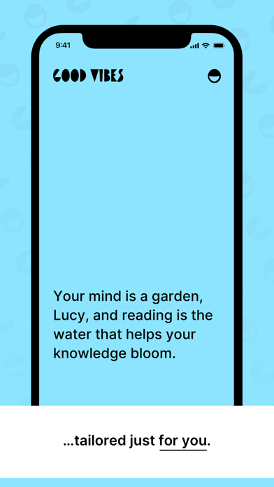 GoodVibesApp Screenshot