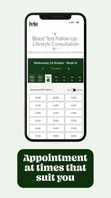 Ivie Wellness Screenshot