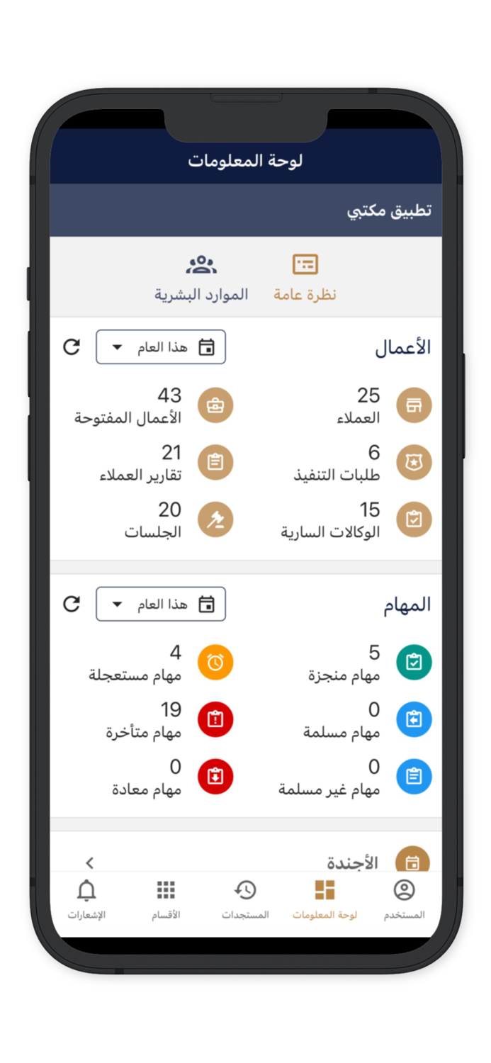 مكتبي محاماة