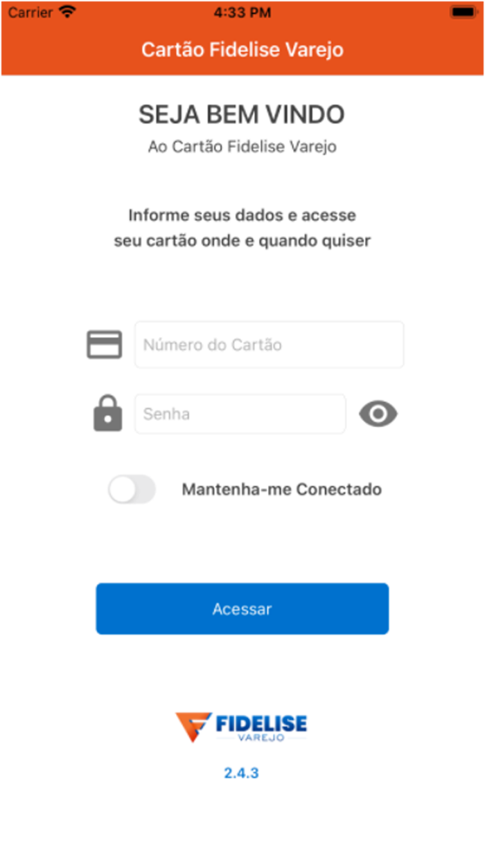 Cartão Fidelise Varejo