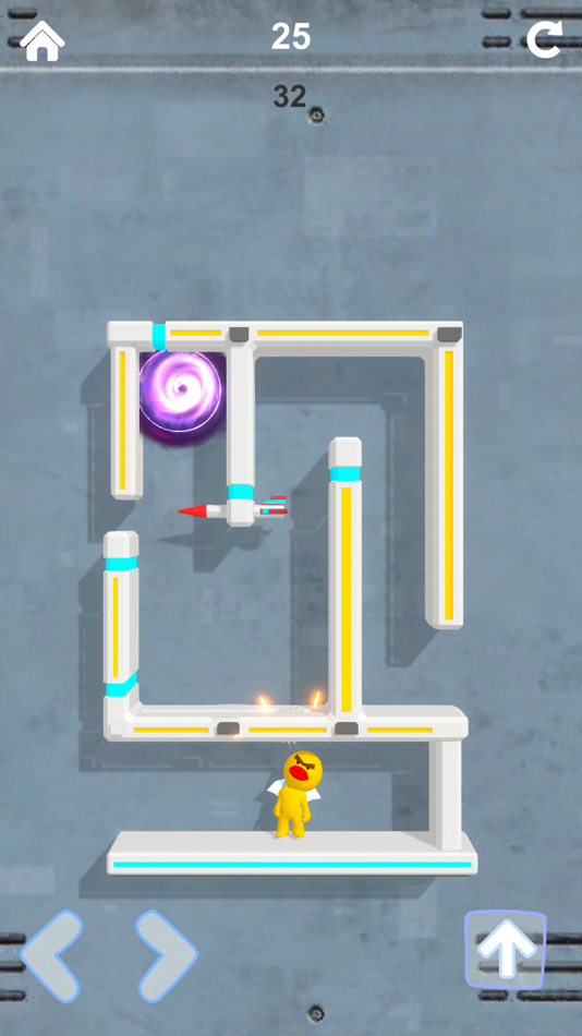 #1. Space Caveman (iOS) Podle: 晓静 韦