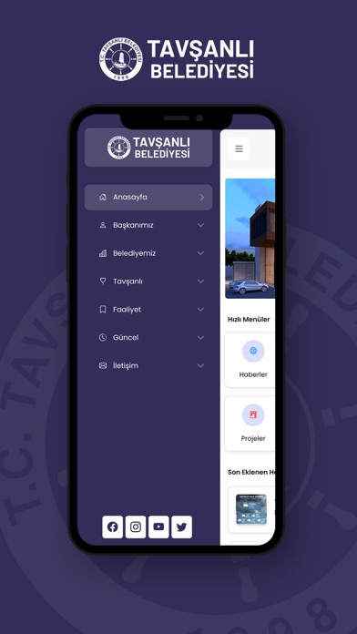 Tavşanlı Belediyesi Screenshot