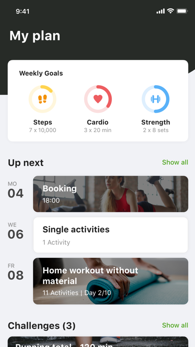 Online Coaching Company Screenshot