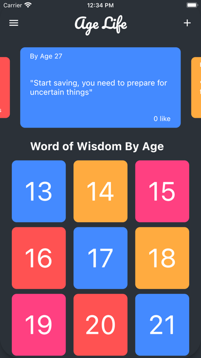 Age Life - Advice Quotes Screenshot