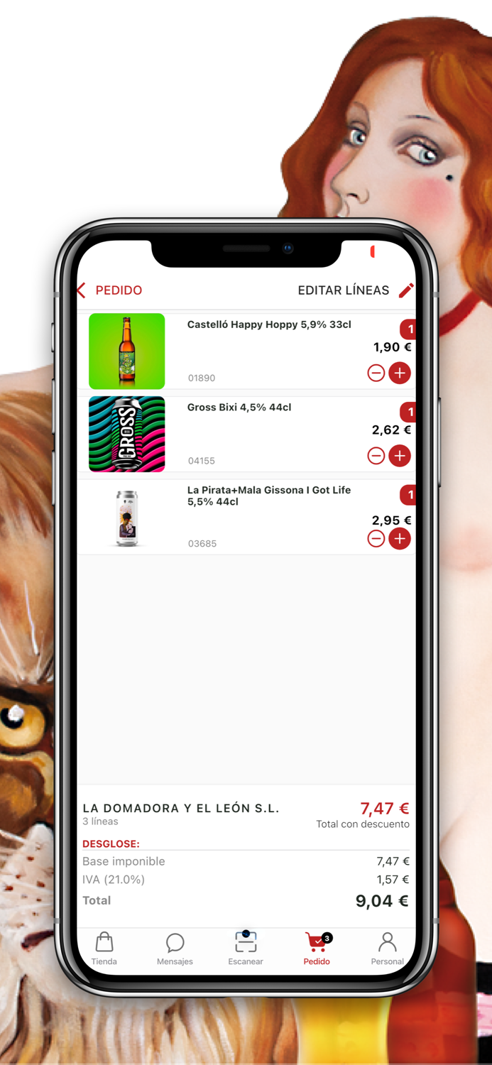 La domadora y el León