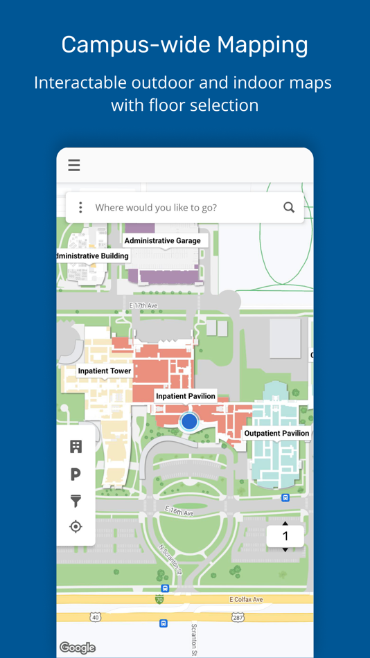 #1. Find My Way: Hospital Maps (iOS) 由: CenTrak