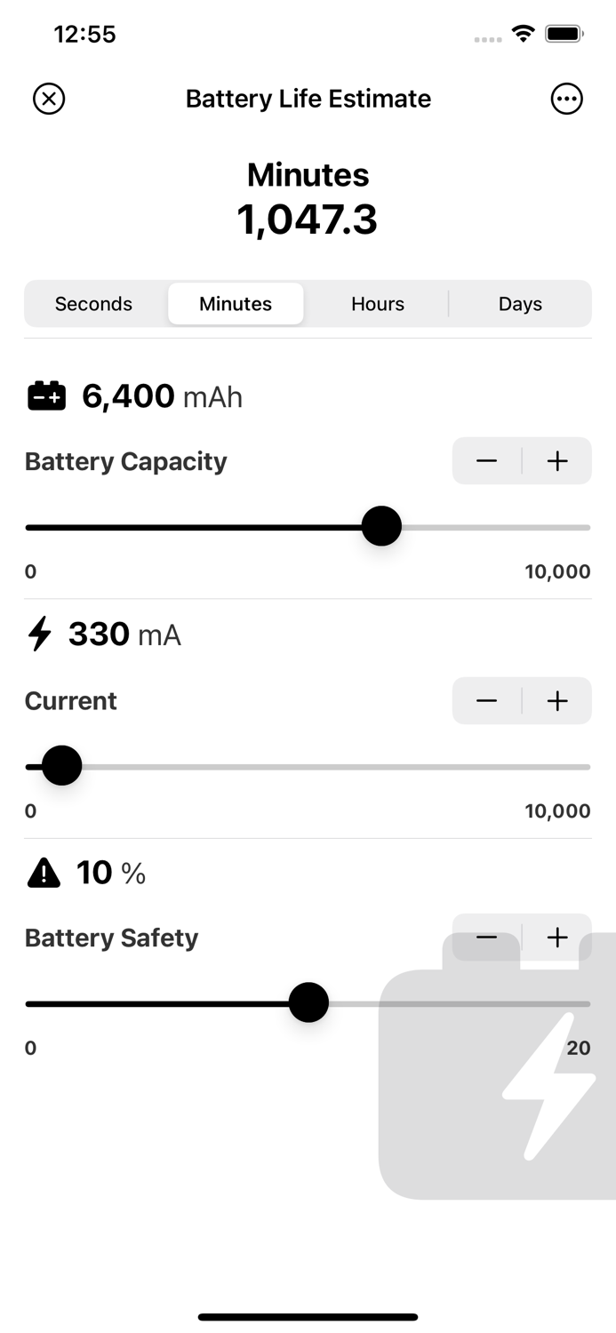 Battery Life Estimate