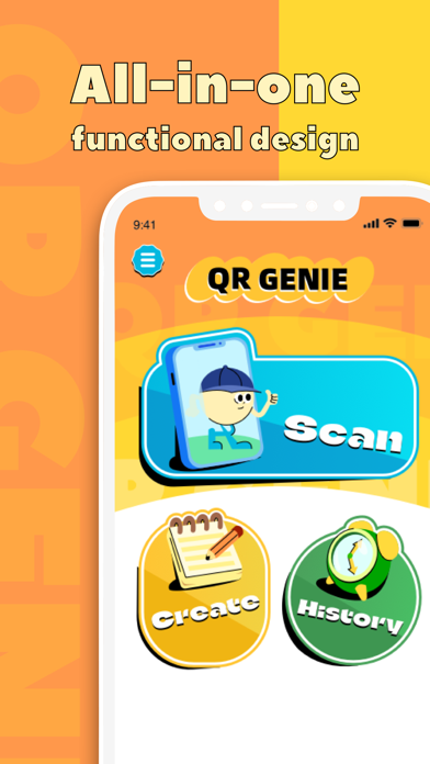 QR Genie Scanner&Creator Screenshot