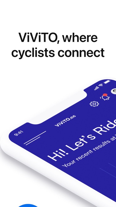 ViViTO: where cyclists connect Screenshot