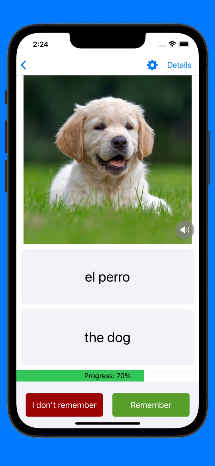 SimpleCards Create flashcards