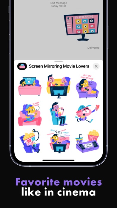 Screen Mirroring Movie Lovers Screenshot