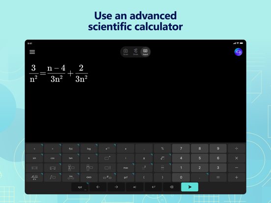 Screenshot #3 for Microsoft Math Solver