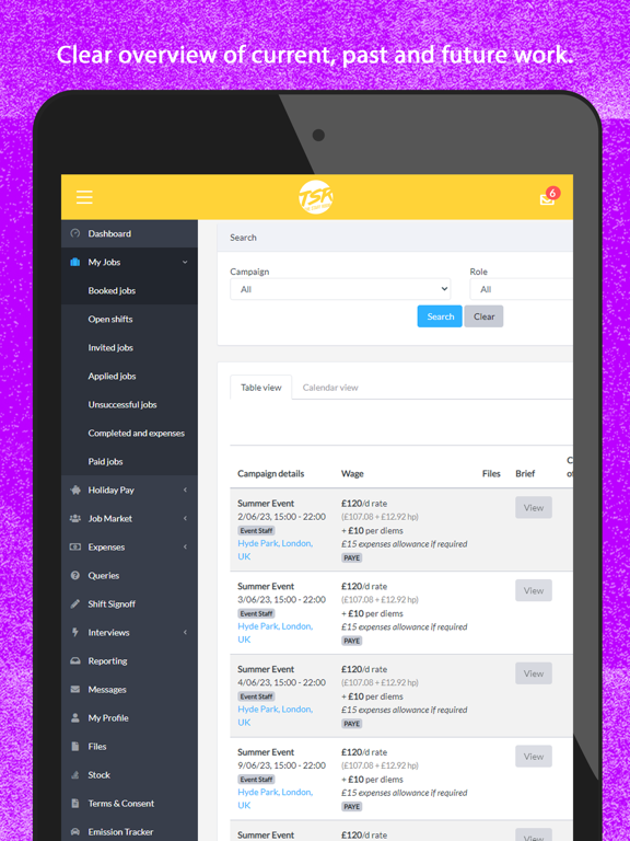 App screenshot