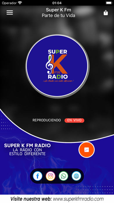 Super K Fm Radio Screenshot